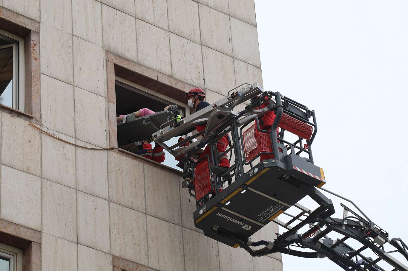 Gaziantep’te deprem tatbikatı yapıldı